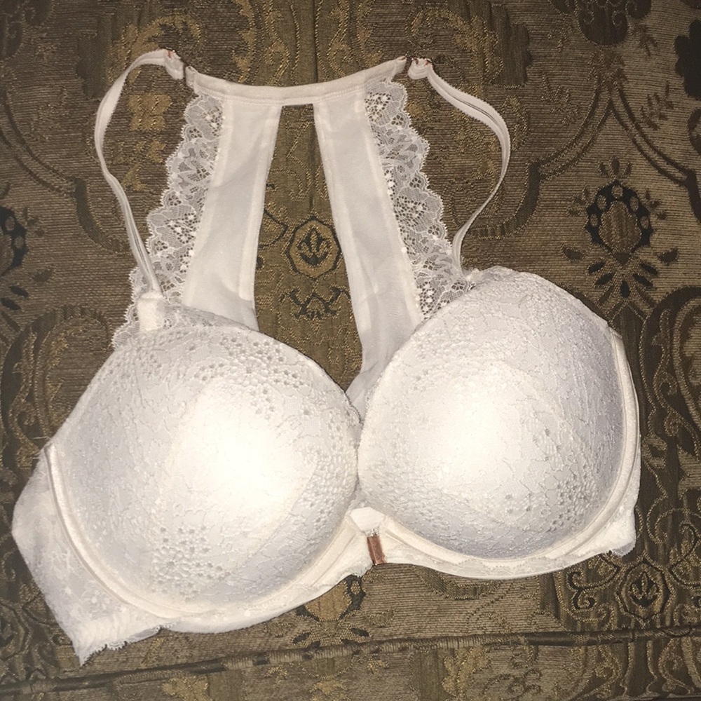 VS PINK FRONT CLASP BRA